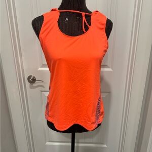 Kenneth Cole Reaction Vibrant Orange Tank Top activewear large C